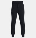 Under Armour Youth Girls Fleece Athletic Joggers - Black