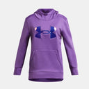 Under Armour Youth Girls Iridescent Athletic Hoodie - Lavish