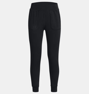 Under Armour Youth Girls Motion Athletic Joggers - Black
