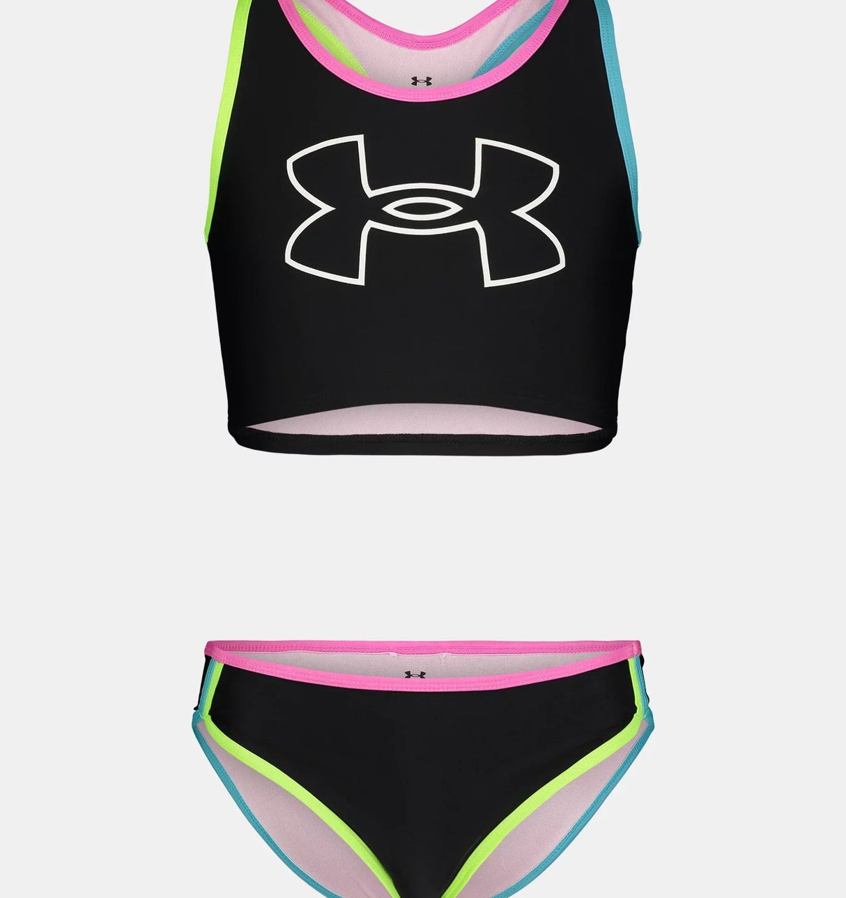 Under Armour Youth Girls Racer Midkini - A&M Clothing & Shoes - Westlock