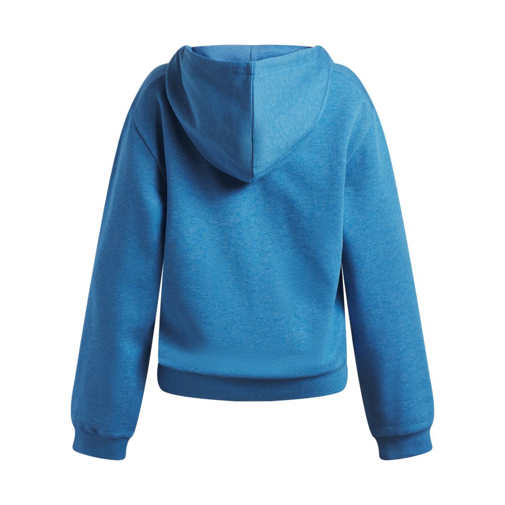 Under Armour Youth Girls Rival Fleece Hoodie - Aegean Blue