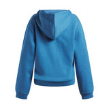 Under Armour Youth Girls Rival Fleece Hoodie - Aegean Blue