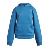 Under Armour Youth Girls Rival Fleece Hoodie - Aegean Blue