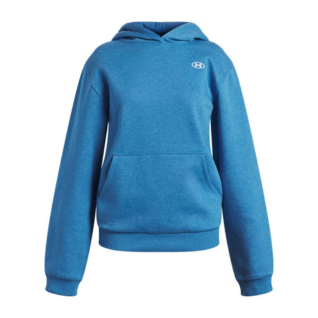 Under Armour Youth Girls Rival Fleece Hoodie - Aegean Blue