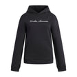 Under Armour Youth Girls Rival Fleece Shimmer Hoodie - Black