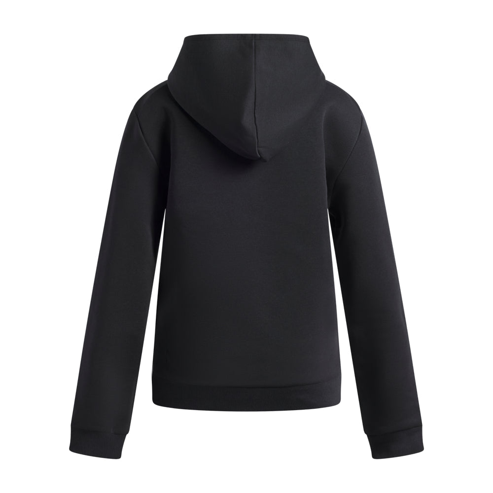 Under Armour Youth Girls Rival Fleece Shimmer Hoodie - Black