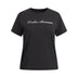 Under Armour Youth Girls Rival Shimmer SS T-Shirt - Black