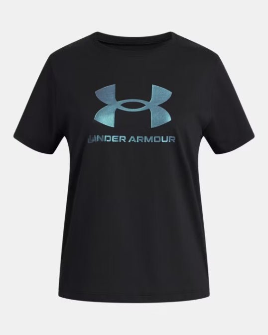 Under Armour Youth Girls Rival Shimmer SS T-Shirt - A&M Clothing & Shoes - Westlock