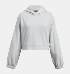Under Armour Youth Girls Rival Terry Athletic Hoodie - Hydro Green