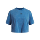 Under Armour Youth Girls Rival Wash Short Sleeve T-Shirt - Aegean Blue