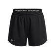 Under Armour Youth Girls Tech Mesh Play Up Shorts - Black