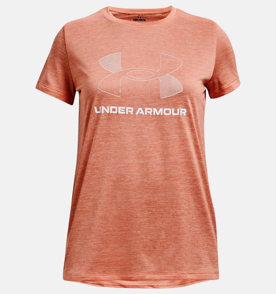 Under Armour Youth Girls Twist SS Tee - Under Armour - A&M Clothing & Shoes - Westlock AB
