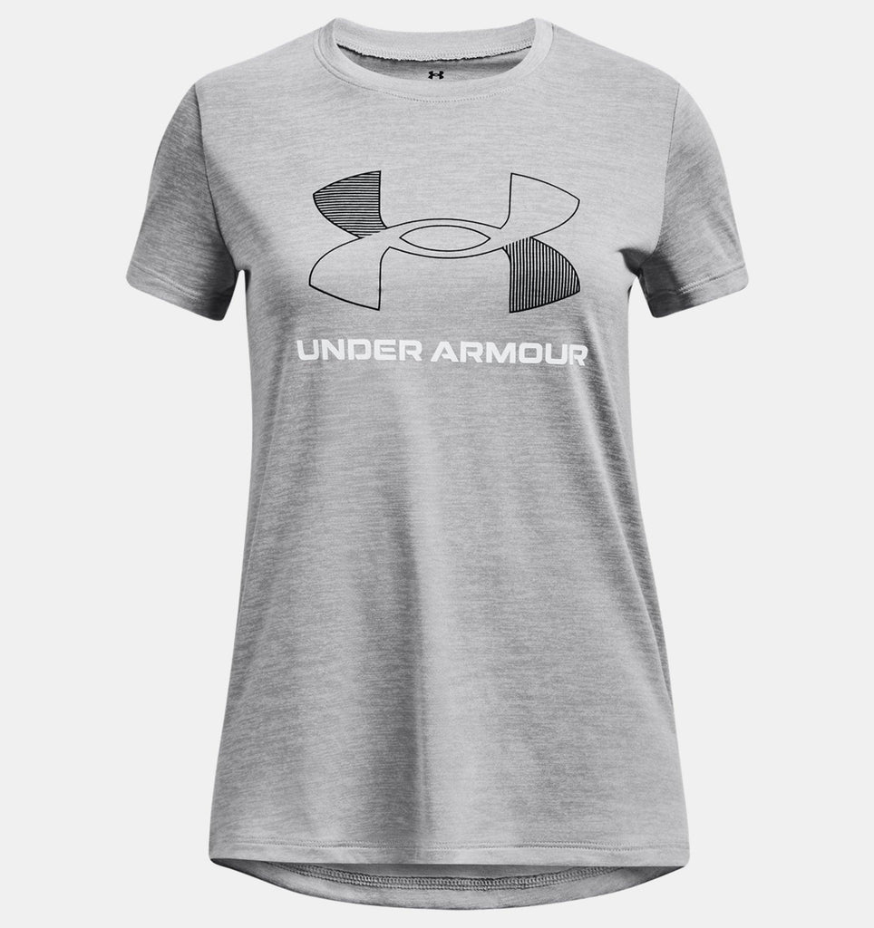 Under Armour Youth Girls Twist SS Tee - Under Armour - A&M Clothing & Shoes - Westlock AB