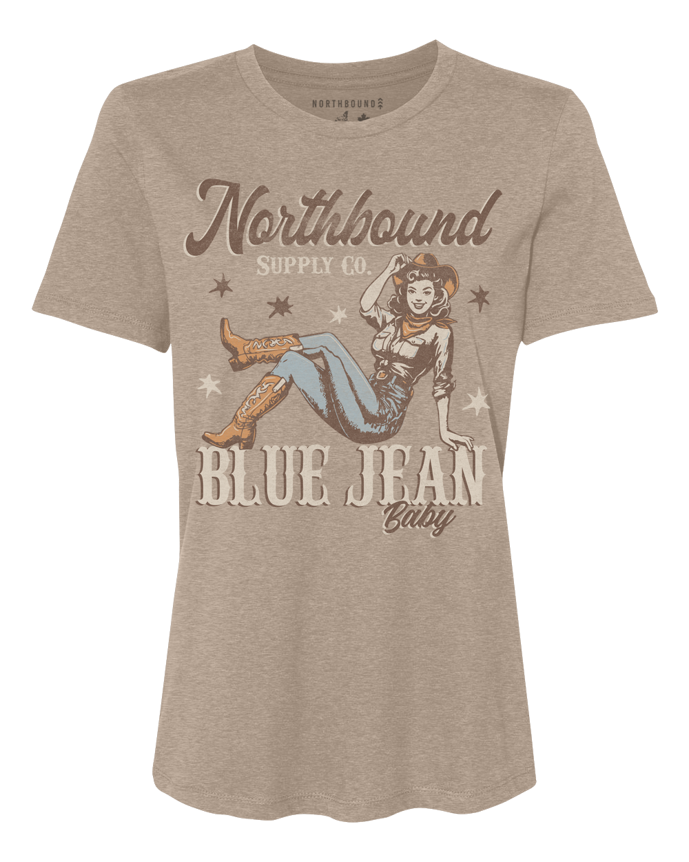 Northbound Women's Blue Jean Baby T-Shirt