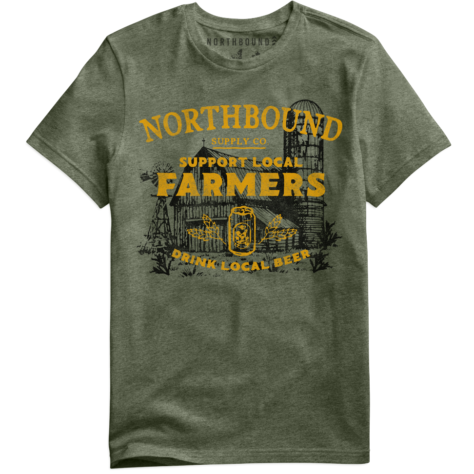 Northbound Men's Support Farmers T-Shirt