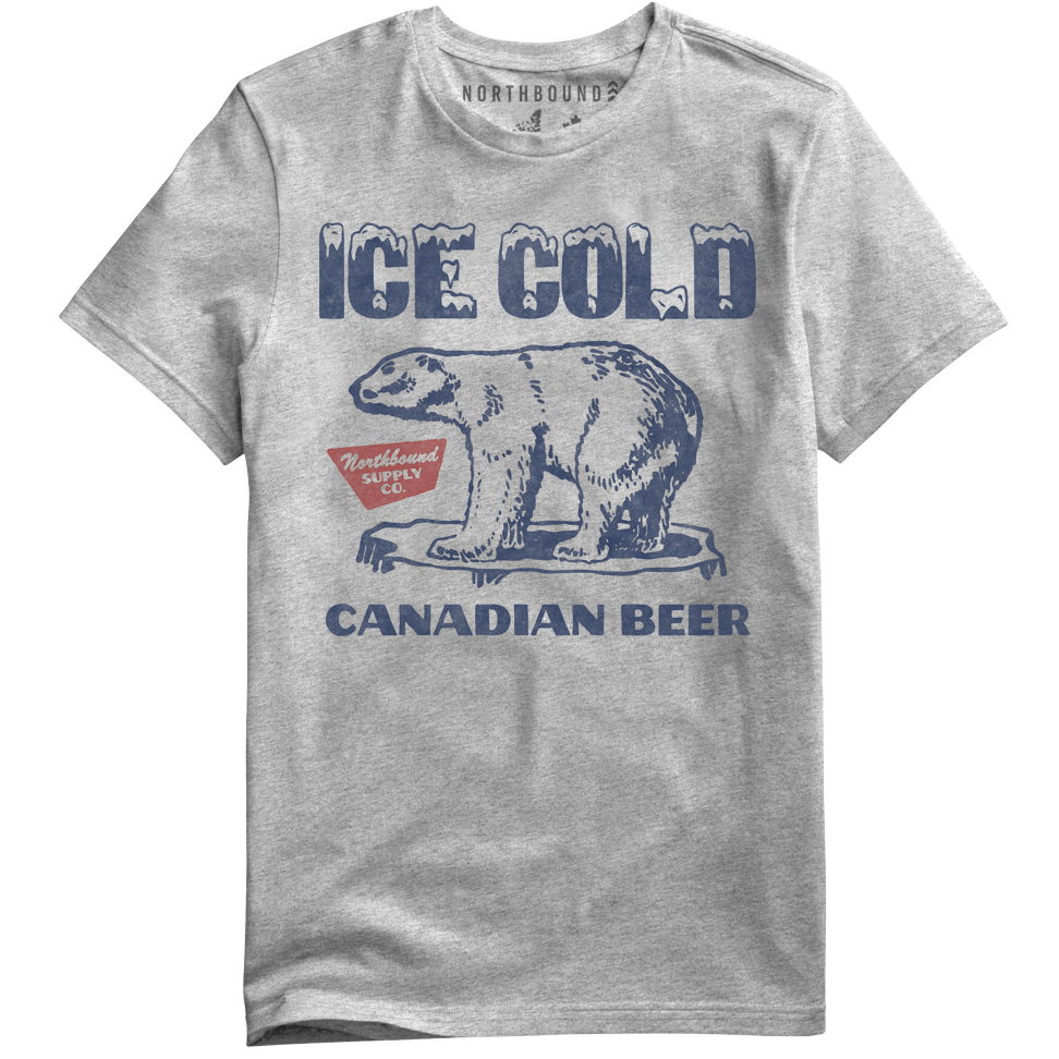 Northbound  Men's Ice Cold Beer T-Shirt
