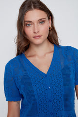 CYC Women's Short Sleeve Cardigan