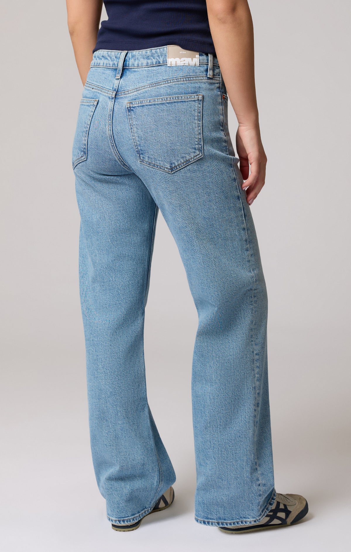 Mavi Women's Taylor Bleached Classic Blue Jeans