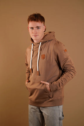 Wanakome Men's Cascade Lux Fabric Hoodie - Mocha