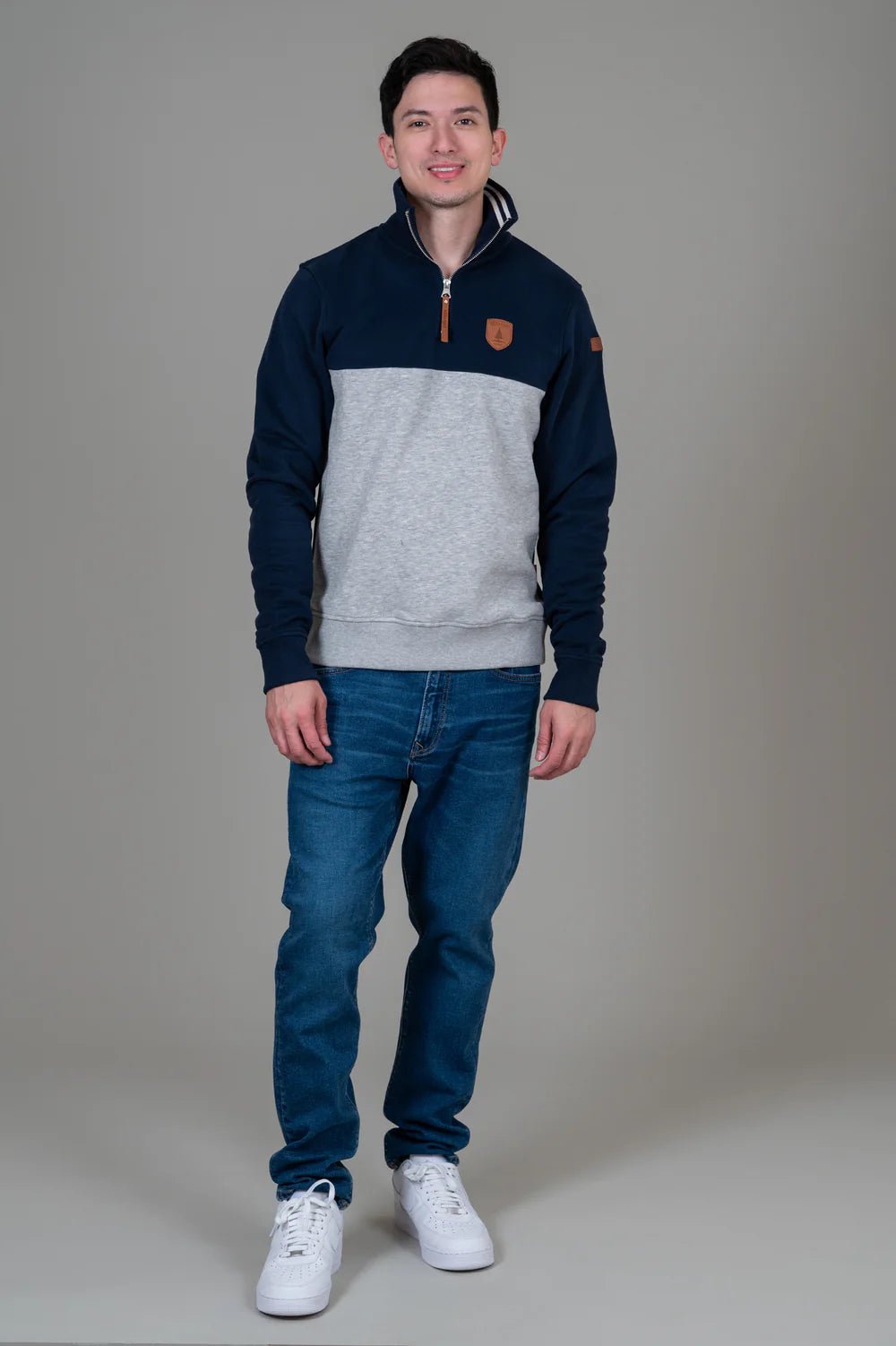 Wanakome Men's Vincent Half Zip Sweater - A&M Clothing & Shoes - Westlock