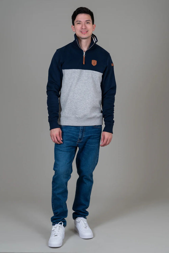 Wanakome Men's Vincent Half Zip Sweater - A&M Clothing & Shoes - Westlock