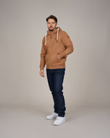 Wanakome Men's Zeus Full Zip Hoodie - Rust