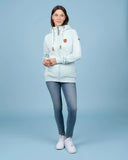 Wanakome Women's Hera Zip Hoodie - Blue Eye