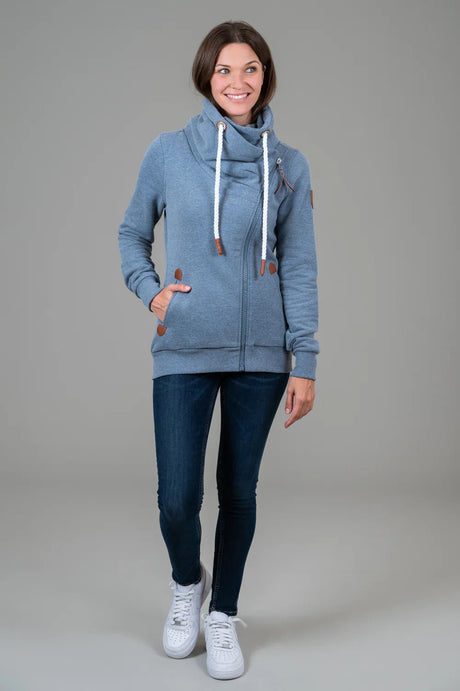 Wanakome Women's Hestia Zip Cowl Neck - A&M Clothing & Shoes - Westlock