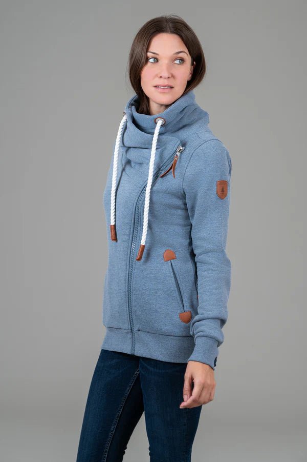 Wanakome Women's Hestia Zip Cowl Neck - A&M Clothing & Shoes - Westlock