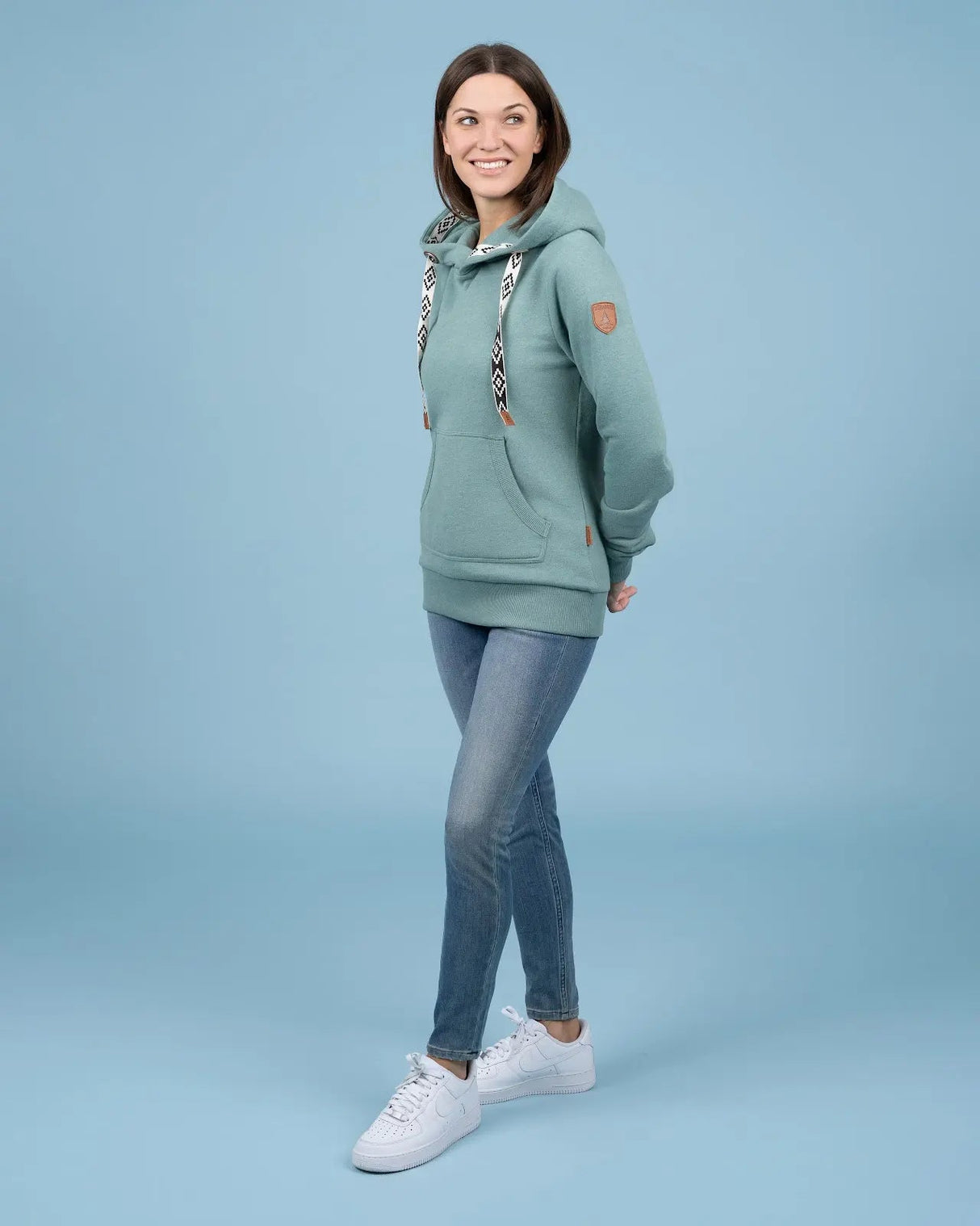 Wanakome Women's Ikatt Pullover Hoodie - A&M Clothing & Shoes