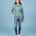 Wanakome Women's Ikatt Pullover Hoodie - Cabin Green
