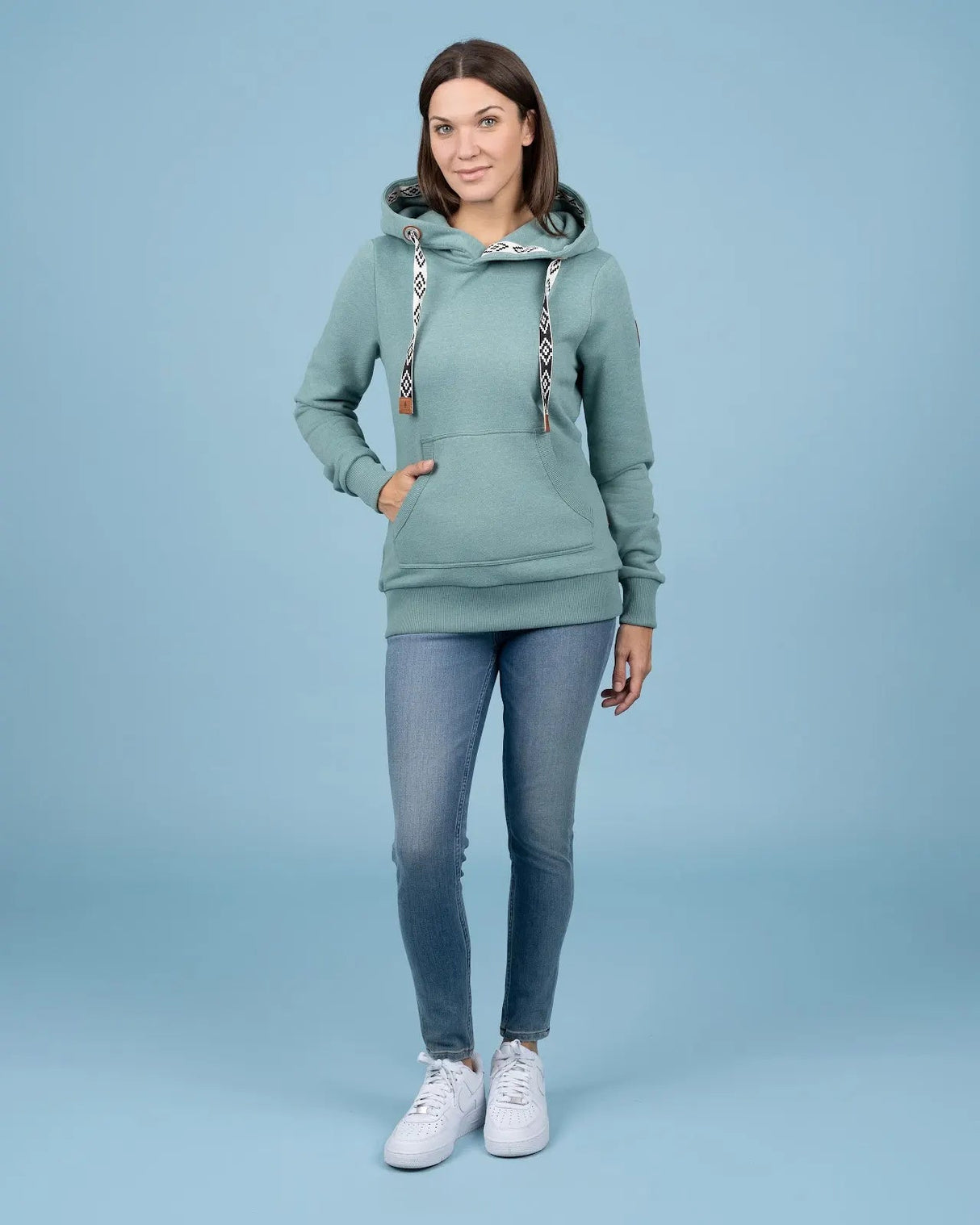 Wanakome Women's Ikatt Pullover Hoodie - A&M Clothing & Shoes