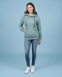 Wanakome Women's Ikatt Pullover Hoodie - Cabin Green