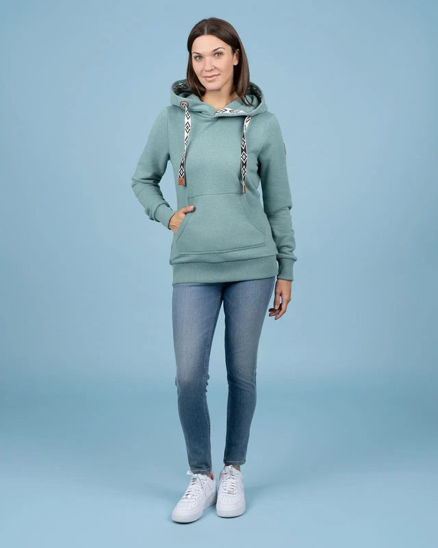 Wanakome Women's Ikatt Pullover Hoodie - A&M Clothing & Shoes