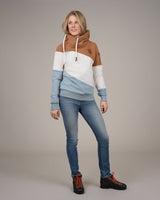 Wanakome Women's Selene Hoodie - Rust Mix