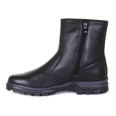 Wanderlust Men's Jacob Zip Winter Boots Wide - Black