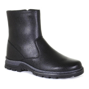 Wanderlust Men's Jacob Zip Winter Boots Wide - Black