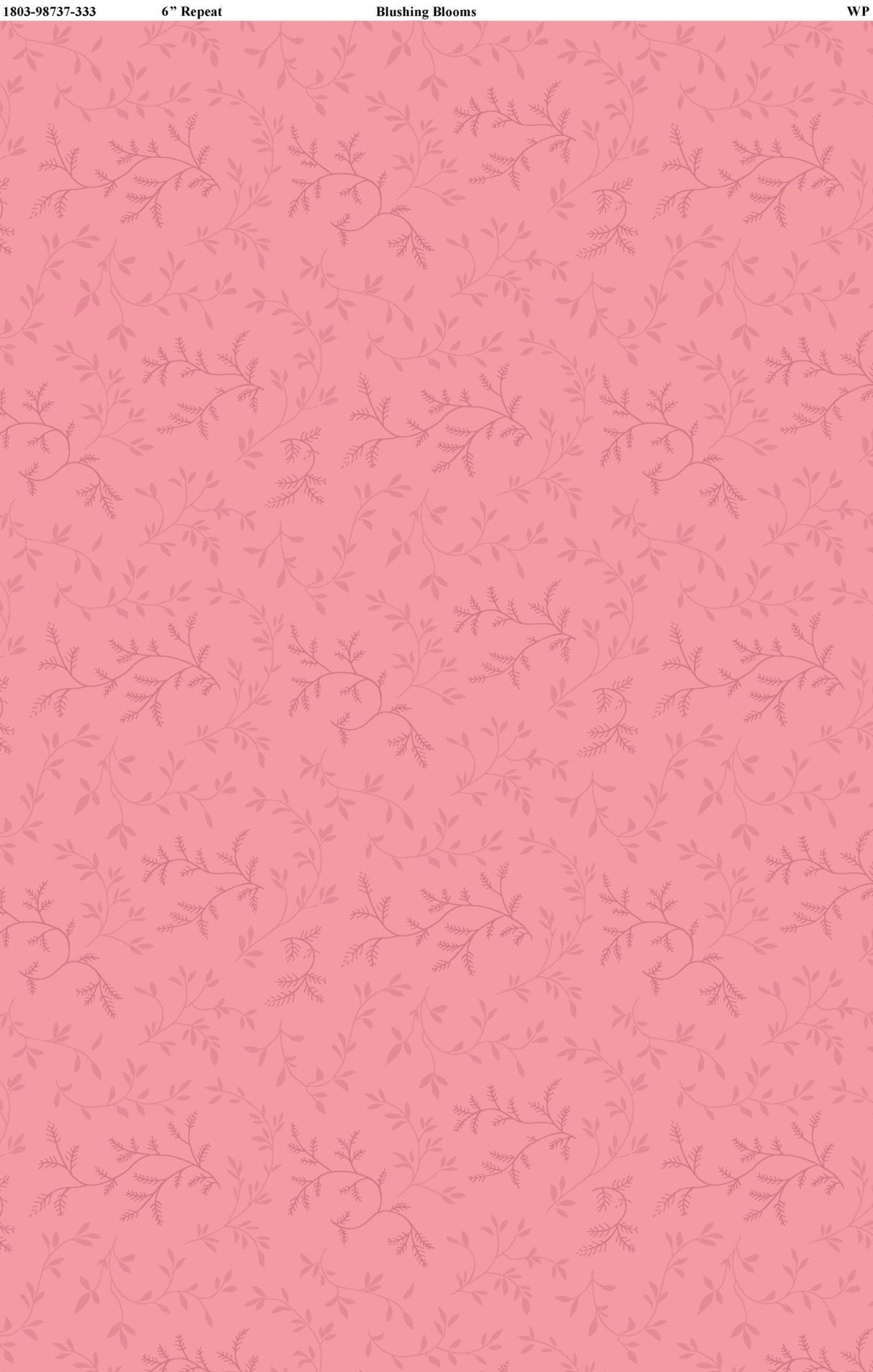 Wilmington Prints 100% Cotton Fabric Blushing Blooms - A&M Clothing & Shoes
