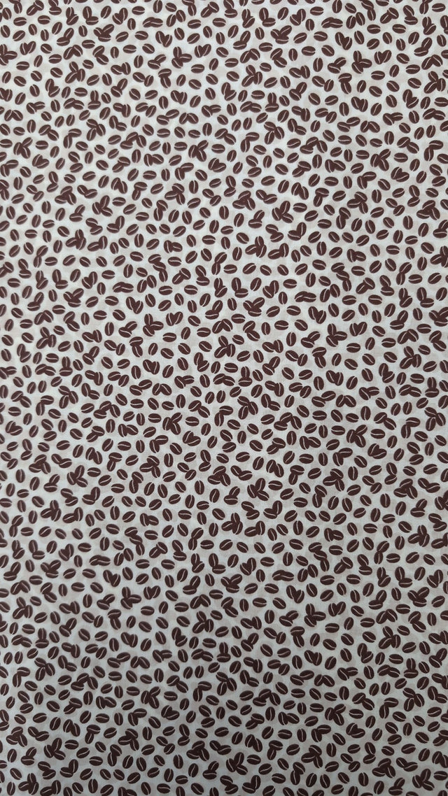 Wilmington Prints 100% Cotton Fabric Coffee Time - A&M Clothing & Shoes