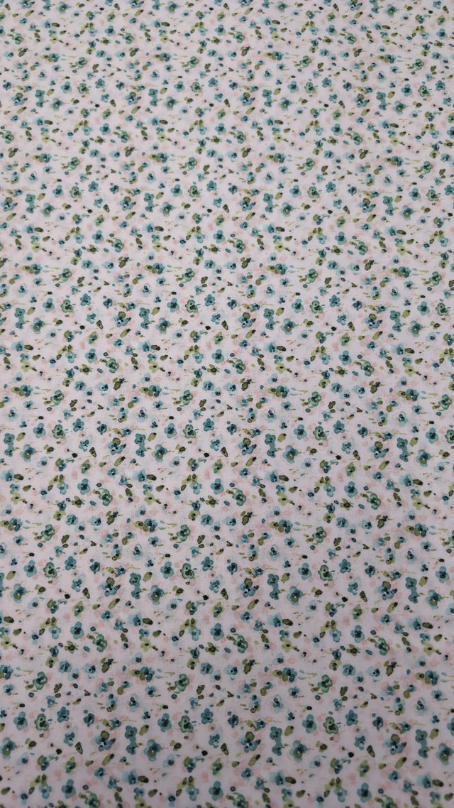 Wilmington Prints 100% Cotton Fabric Mint Crush - A&M Clothing & Shoes