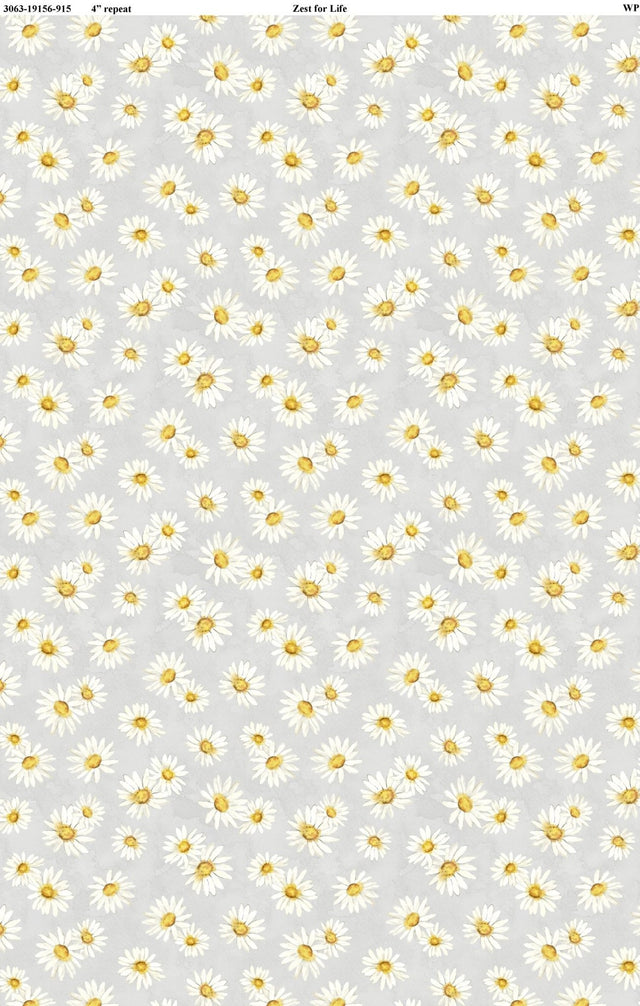 Wilmington Prints 100% Cotton Fabric Zest For Life - A&M Clothing & Shoes