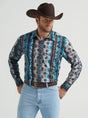 Wrangler Men's Checotah Western Long Sleeve Shirt - A&M Clothing & Shoes - Westlock