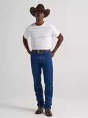 Wrangler Men's Cowboy Cut Slim Fit Jeans - Prewashed Indigo