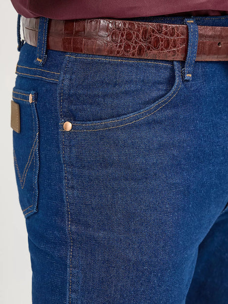 Wrangler Men's Cowboy Cut Slim Fit Jeans - Prewashed Indigo