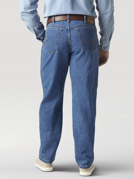 Wrangler Men's Relaxed Stretch Jeans - Denim