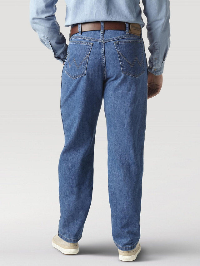 Wrangler Men's Relaxed Stretch Jeans - A&M Clothing & Shoes - Westlock