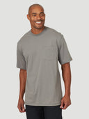 Wrangler Men's Riggs SS Work Shirt - Nickel