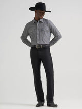 Wrangler Men's Wrancher Dress Jeans Black - Black
