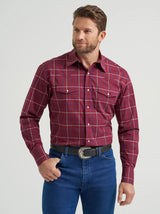 Wrangler Men's Wrinkle Resist Long Sleeve Shirt - A&M Clothing & Shoes - Westlock