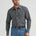 Wrangler Men's Wrinkle Resist Long Sleeve Shirt - Black Multi
